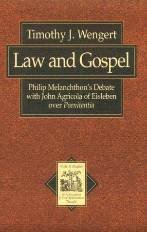 Tapa de Law and Gospel