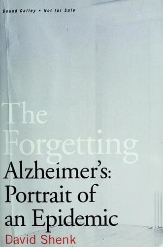 Tapa de The forgetting