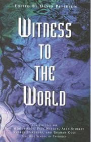 Tapa de Witness to the World