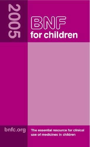 Tapa de BNF For Children 2005