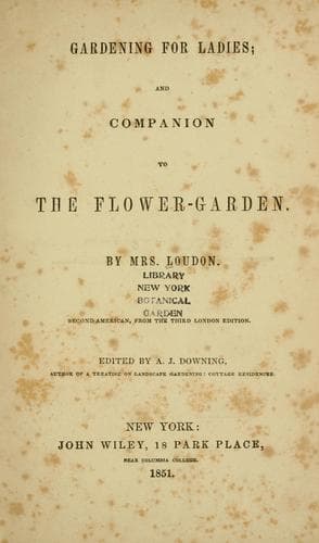 Tapa de Gardening for ladies