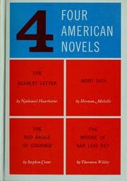 Tapa de Four American novels