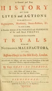 Tapa de A general and true history of the lives and actions of the most famous highwaymen, murderers, street-robbers, &c