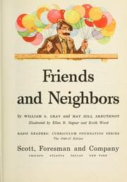 Tapa de Friends and neighbors