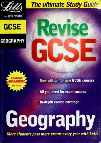 Tapa de GCSE geography
