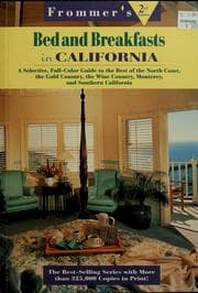 Tapa de Frommer's bed and breakfast guides, California