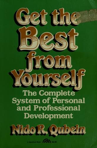 Tapa de Get the best from yourself