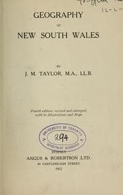 Tapa de Geography of New South Wales