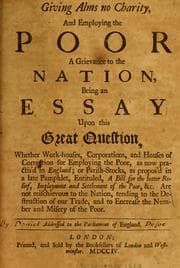 Tapa de Giving alms no charity, and employing the poor a grievance to the nation