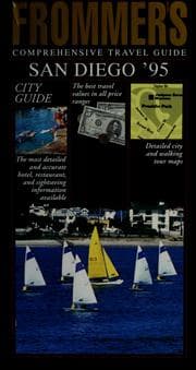 Tapa de Frommer's comprehensive travel guide, San Diego '95
