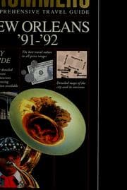 Tapa de Frommer's comprehensive travel guide, New Orleans '91-'92
