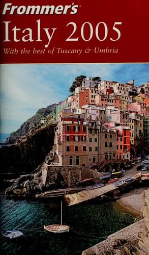 Tapa de Frommer's Italy 2005