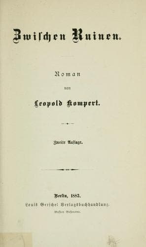 Tapa de Gesammelte Schriften.