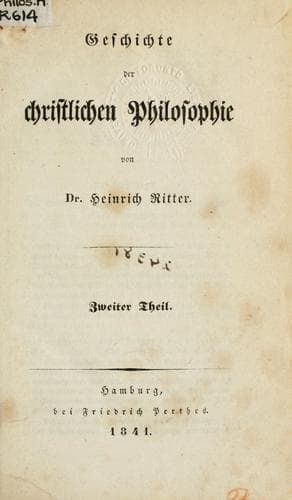 Tapa de Geschichte der Philosophie
