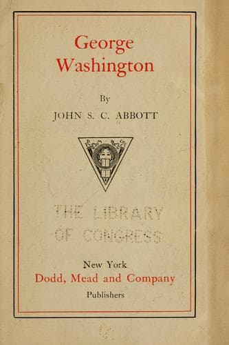 Tapa de George Washington
