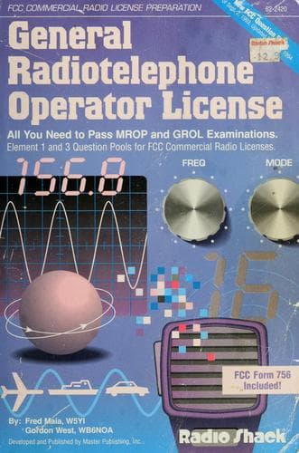 Tapa de General radiotelephone operator license
