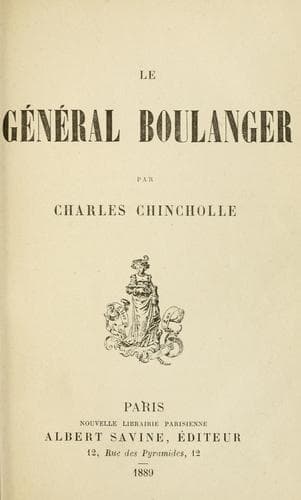Tapa de Le Général Boulanger