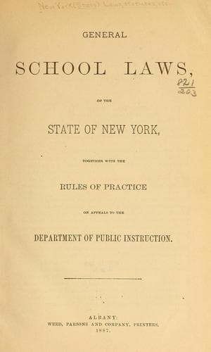 Tapa de General school laws