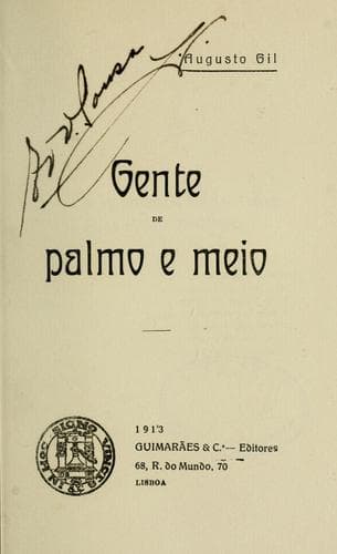 Tapa de Gente de palmo e meio