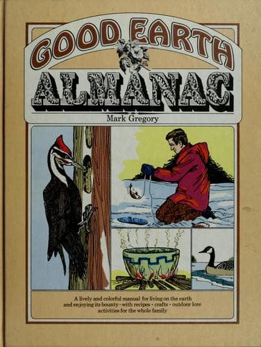 Tapa de Good earth almanac
