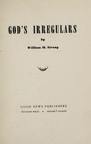 Tapa de God's irregulars.