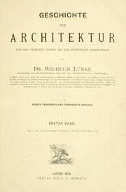 Tapa de Geschichte der architekur