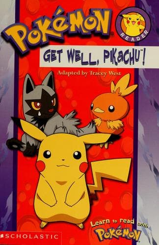 Tapa de Get well, Pikachu!