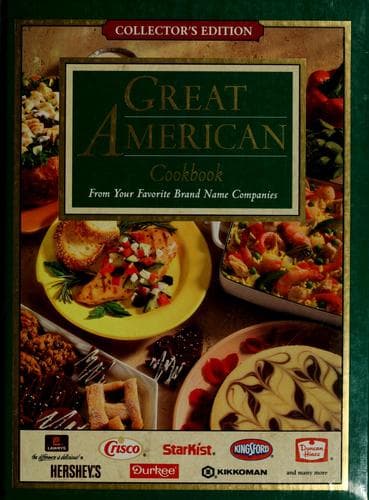 Tapa de Great American cookbook