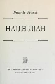 Tapa de Hallelujah