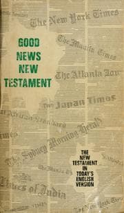 Tapa de Good news New Testament