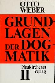 Tapa de Grundlagen der Dogmatik