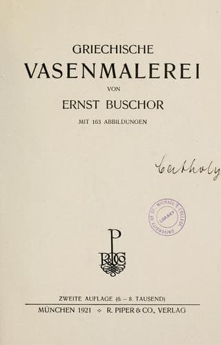 Tapa de Griechische Vasenmalerei