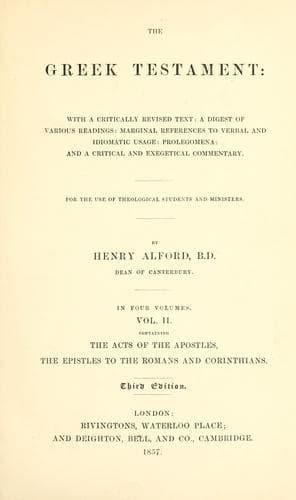 Tapa de The Greek Testament