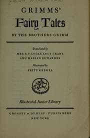 Tapa de Grimms' fairy tales