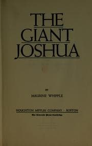 Tapa de The giant Joshua