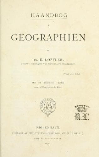 Tapa de Haandbog i Geographien