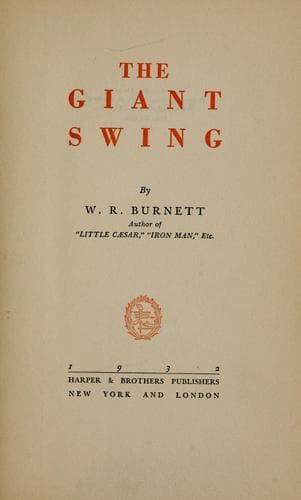 Tapa de The giant swing