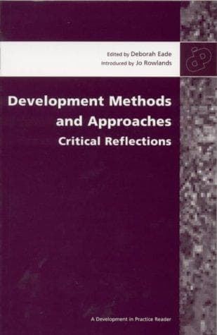 Tapa de Development methods and approaches critical reflections