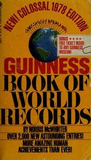Tapa de Guinness book of world records, 1978