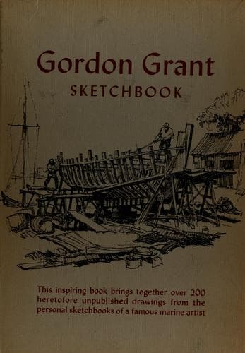 Tapa de Gordon Grant sketchbook