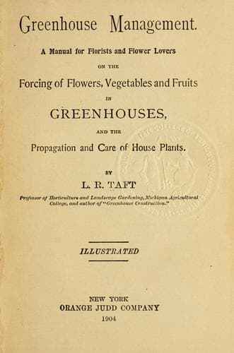 Tapa de Greenhouse management