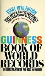 Tapa de Guinness Book of World Records 1976
