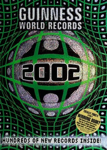 Tapa de Guinness world records 2002.