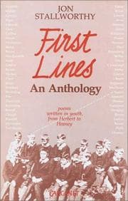 Tapa de First Lines