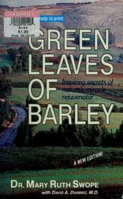 Tapa de Green leaves of barley