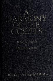Tapa de A harmony of the Gospels