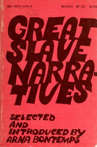 Tapa de Great slave narratives