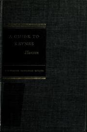 Tapa de A Guide to Keynes