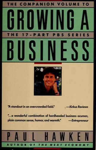 Tapa de Growing a business