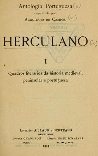 Tapa de Herculano